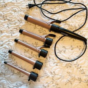 Interchangeable Curling Iron Set